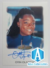 2021 Women of Star Trek Autograph OYIN OLADEJO JOANN OWOSEKUN Auto